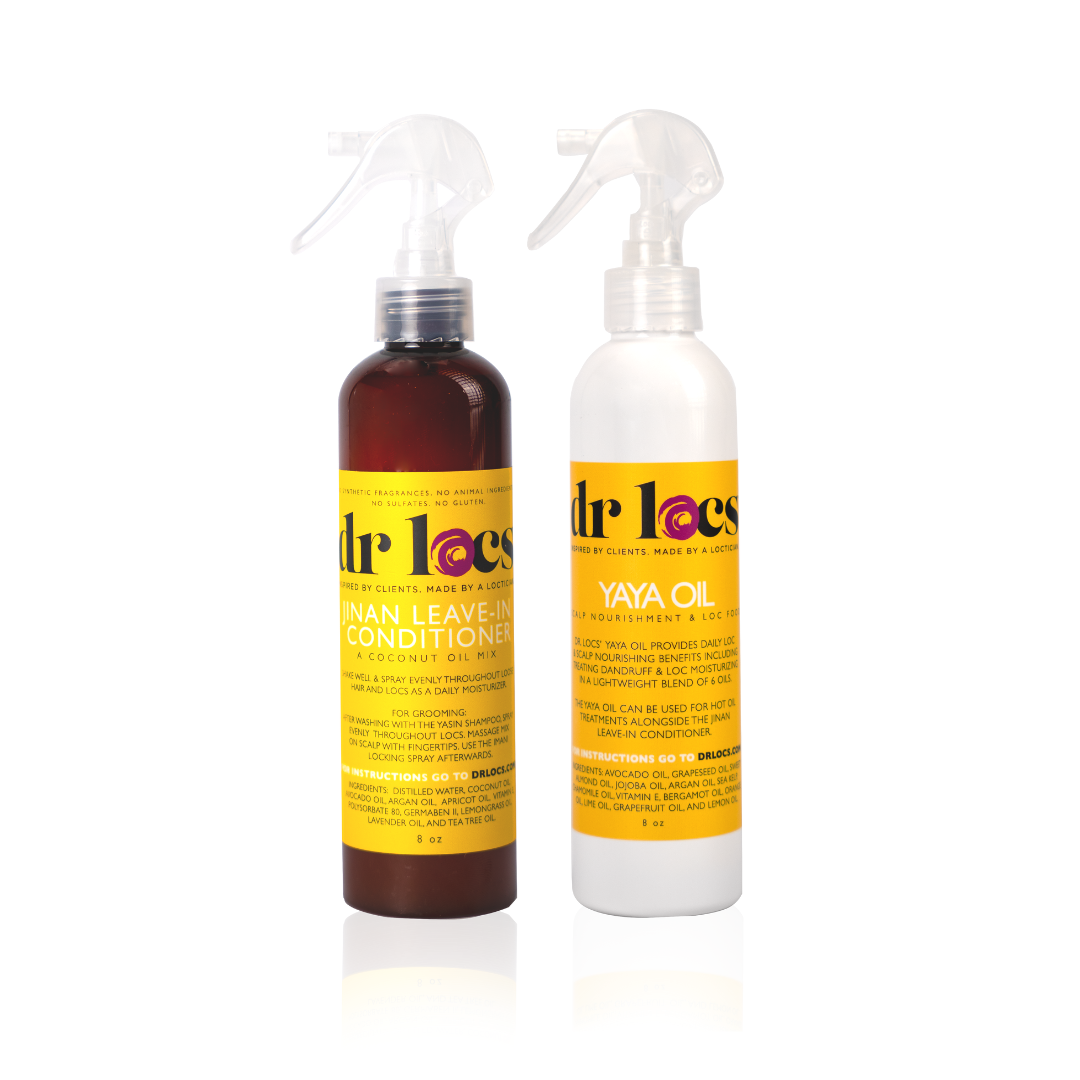 Jinan Moisture Mix (8oz) & Yaya Oil (8oz) – Dr Locs