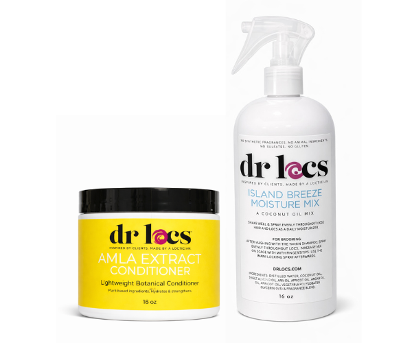The Island Escape Duo — Amla Extract Conditioner + Island Breeze Moisture Mix