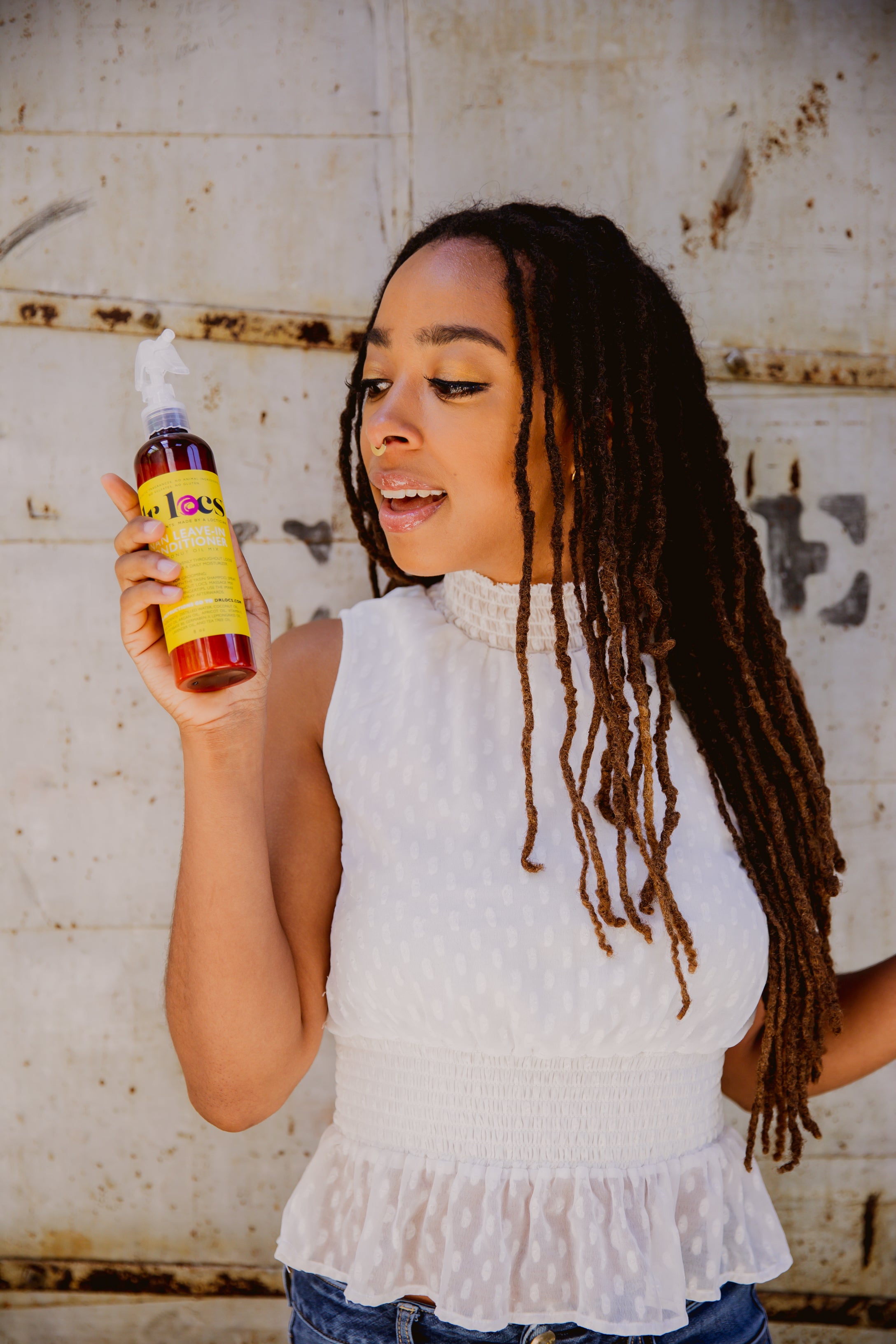 Buildup free product line made by a loctician for the Loc and