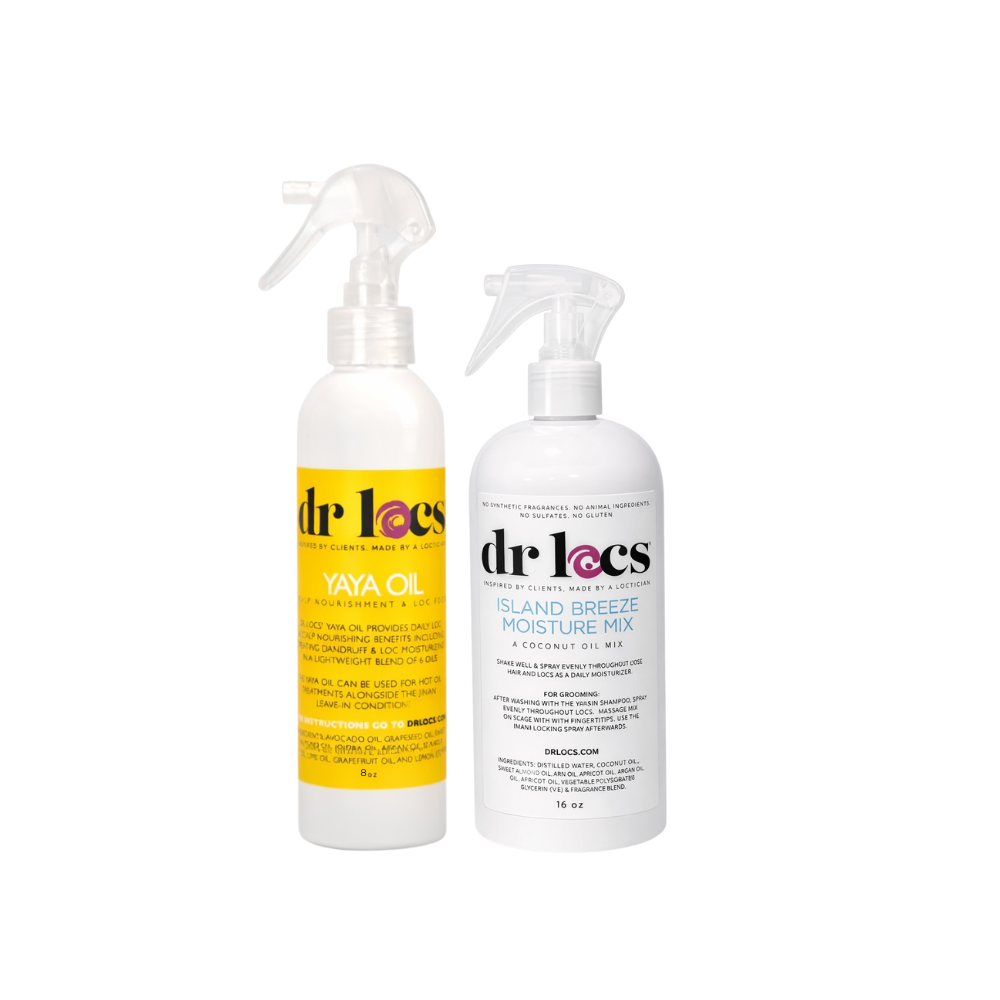 Island Breeze Moisture Mix (16 oz) & Yaya Oil (8oz) – Dr Locs
