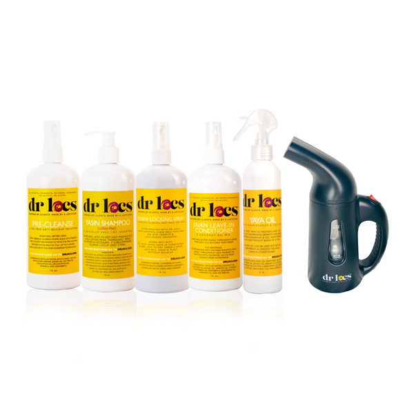 Entire Dr Locs Line (16oz) + Steamer Dr Locs