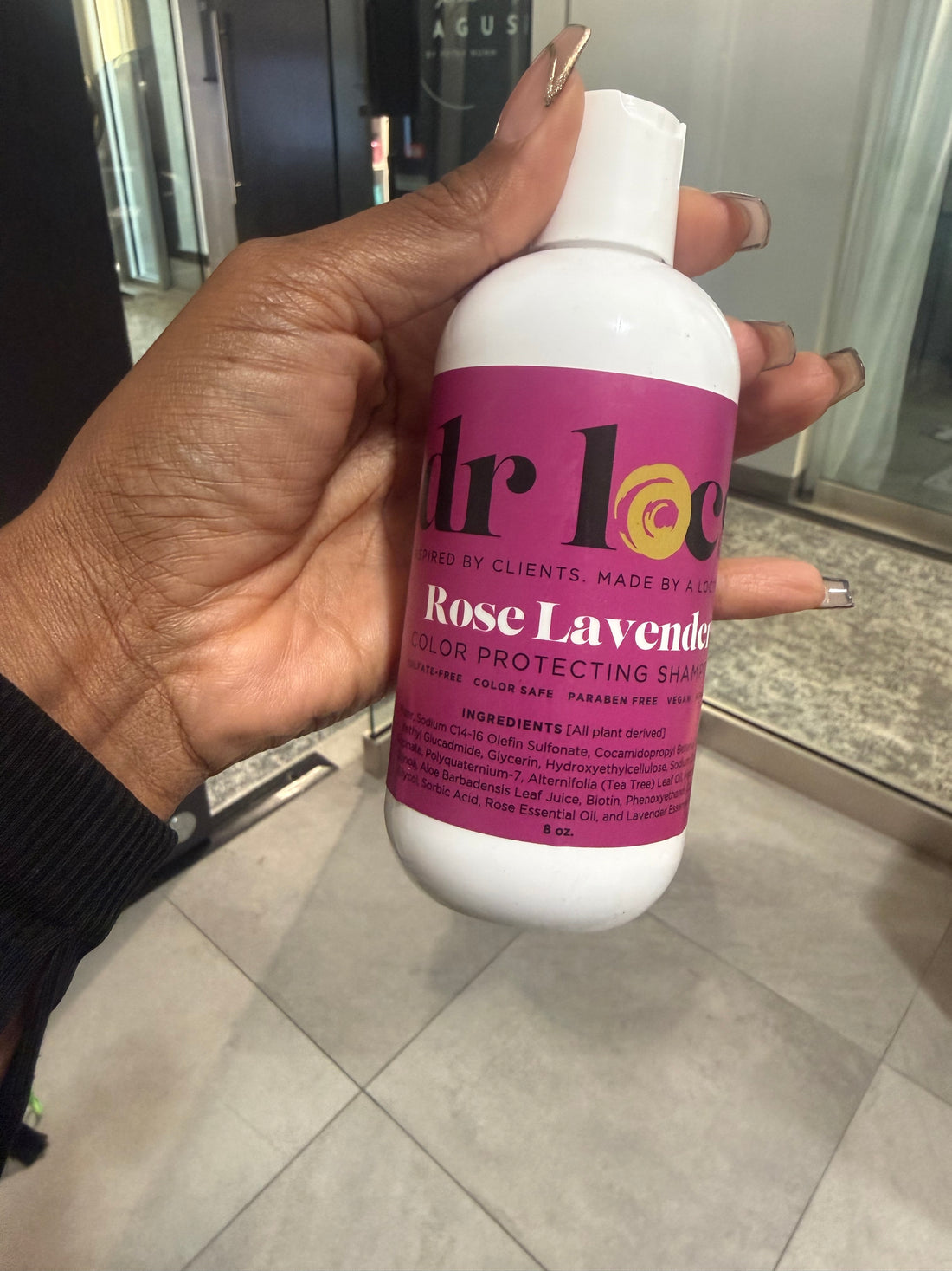 Rose Lavender Color-Protecting Shampoo (8oz)