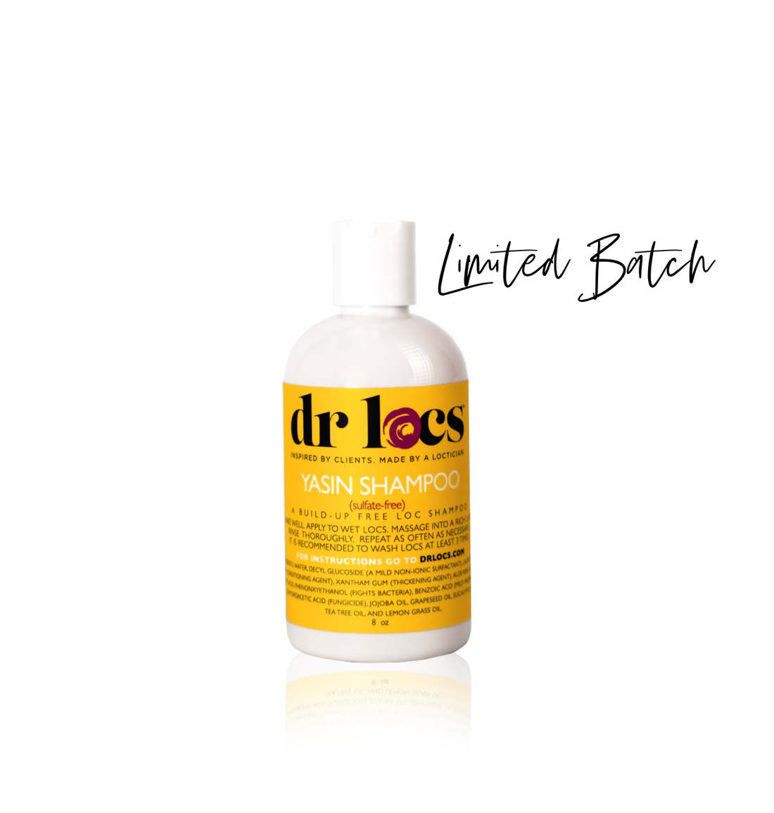 Yasin Shampoo [Limited Batch] 8oz
