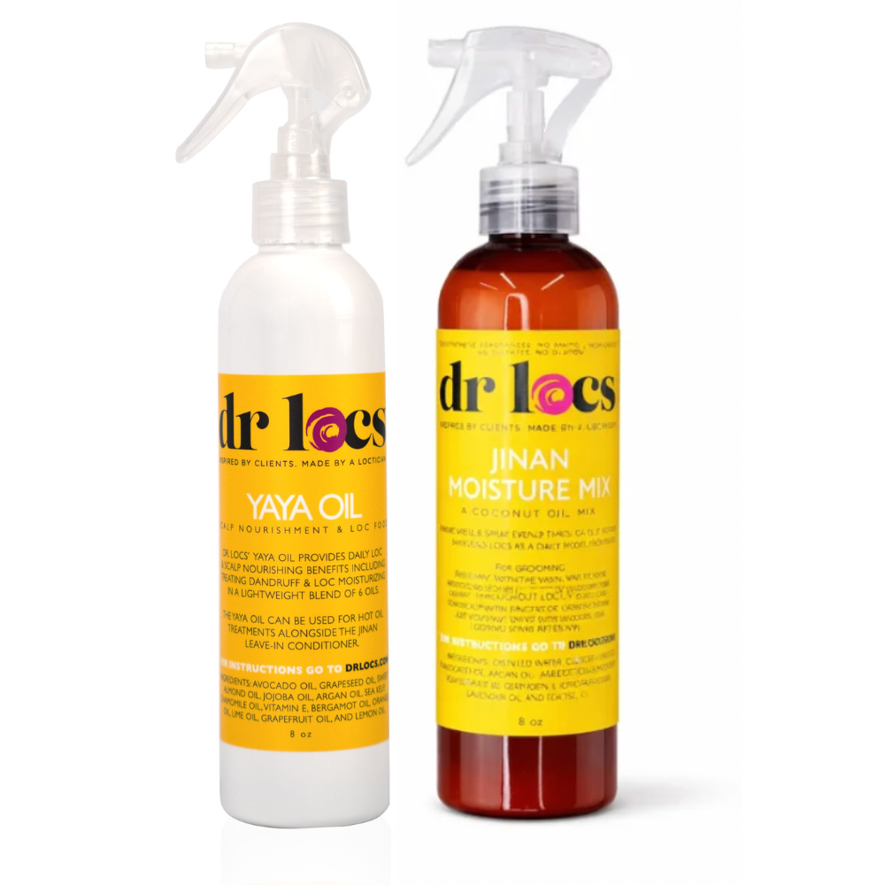 Jinan Moisture Mix (8oz) &amp; Yaya Oil (8oz)